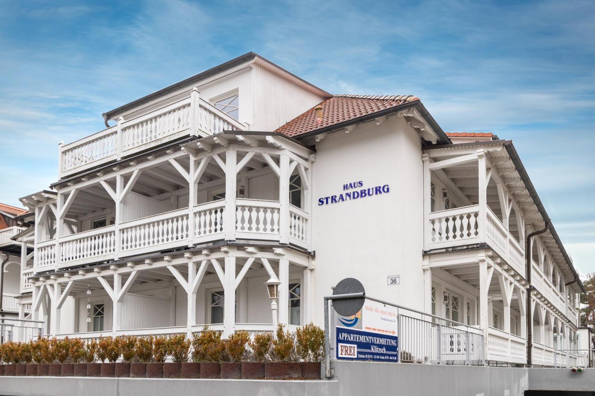 Fewo Auszeit Im Haus Strandburg Ostseebad Ostseebad Binz Exterior foto